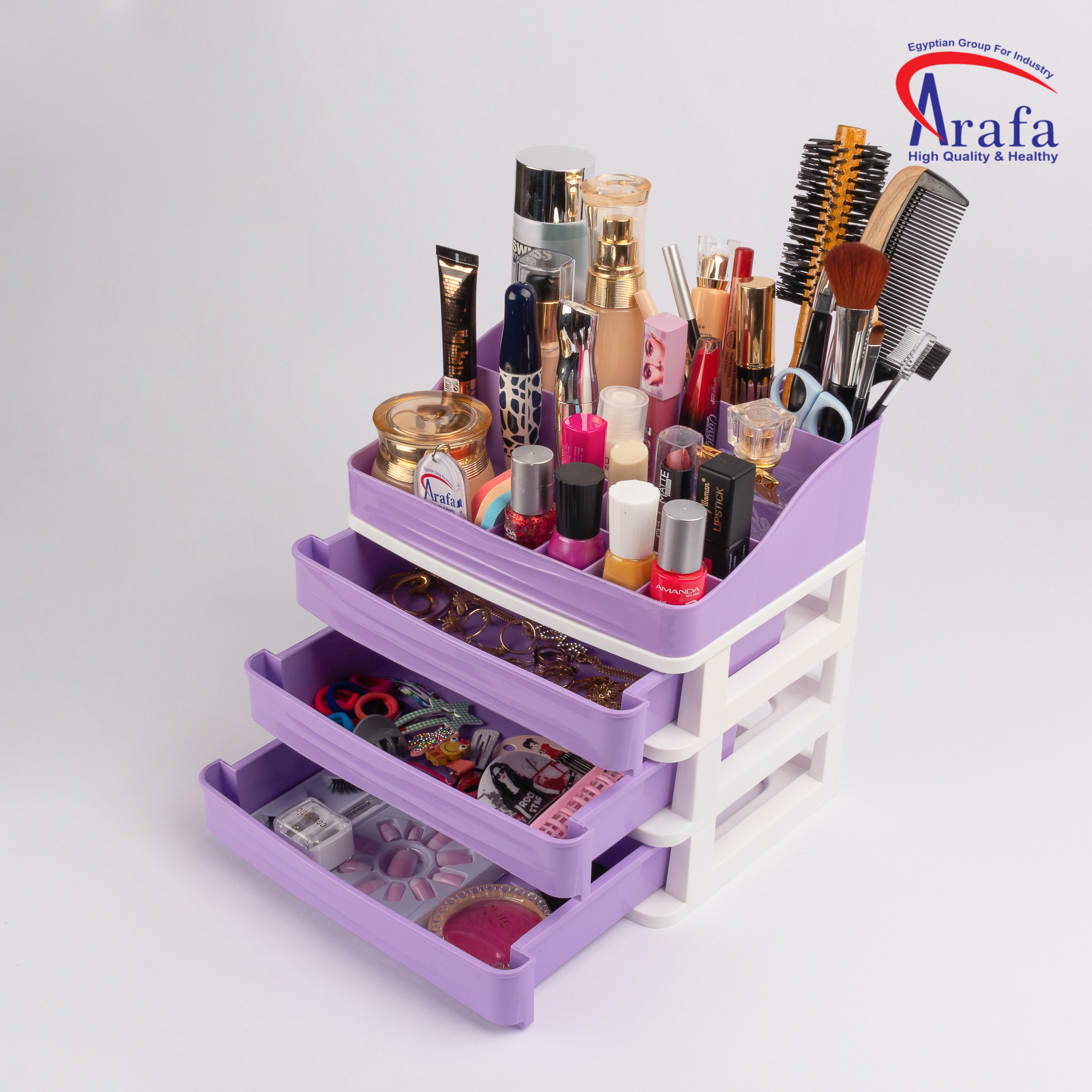 Makeup box 3 drawer